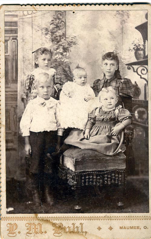 John C & Mary Burkhardt Family Children