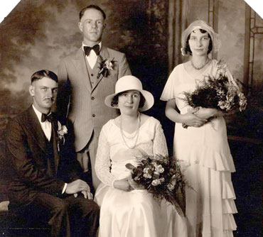 Eva Burkhardt/Geo Marks Wedding - 1931